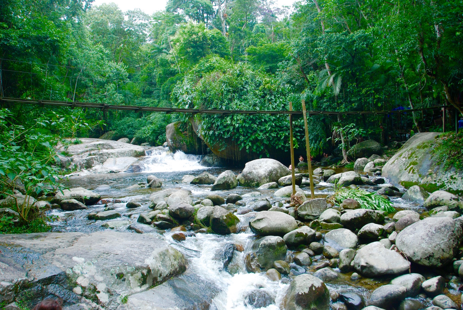 Waterfall close to Casa Tambo Paraty