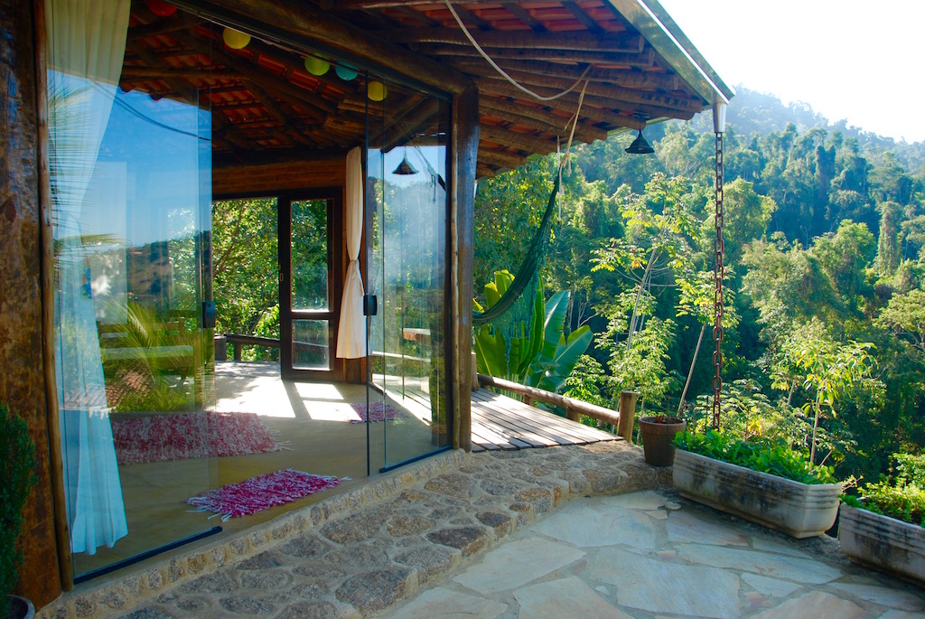 Glass Bungalow- entrance